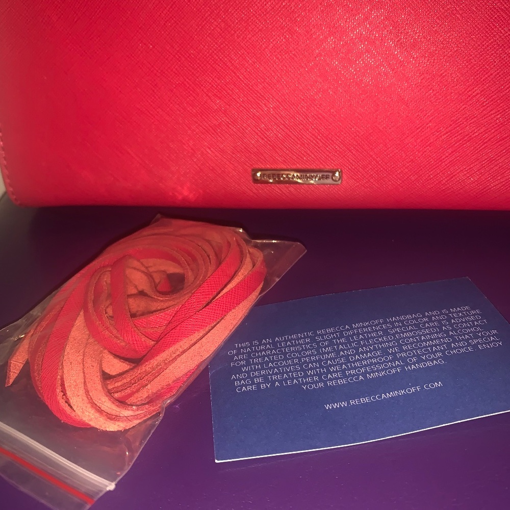 Rebecca Minkoff Raspberry Handbag - Picture 5 of 5